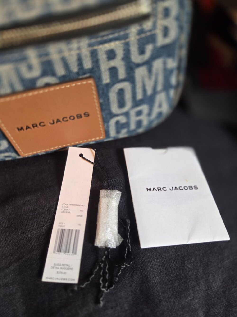 Marc Jacobs Denim (weathered denim look) Crossbody - Picture 2 of 8